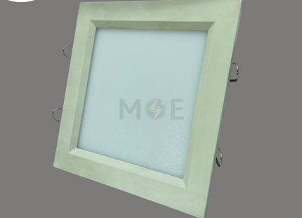 Cuperlight LED Downlight/ Panel Light White Ceiling Flush Mounted Square Daylight 18cm 20W | سبوت ليد مربع مخفي ابيض دايلايت