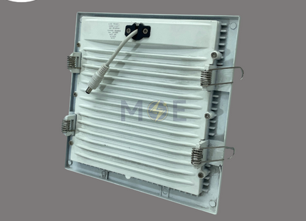 Cuperlight LED Downlight/ Panel Light White Ceiling Flush Mounted Square Daylight 18cm 20W | سبوت ليد مربع مخفي ابيض دايلايت