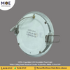 Cuperlight LED Downlight/ Panel Light White Ceiling Flush Mounted Circular Warmwhite 3000K 13.5cm 10W