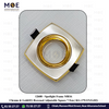 Downlight / Spotlight MR16 Frame Chrome & Gold(02) Recessed Adjustable Square 7.5cm | KG-179