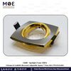 Downlight / Spotlight MR16 Frame Chrome & Gold(02) Recessed Adjustable Square 7.5cm | KG-179