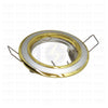 Orient Downlight / Spotlight MR16 Frame Gold/ Pearl Silver / Gold Recessed Fix Circular 6cm | WL-121 | سبوت فارغ مدور مخفي ذهبي على فضي لولو على ذهبي ثابت