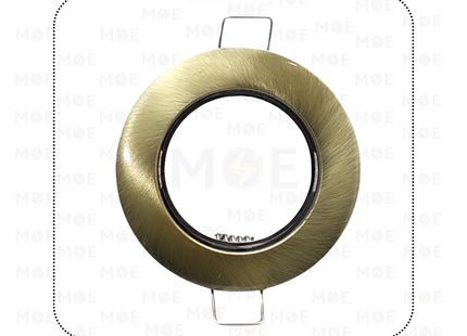 Downlight / Spotlight MR16 Frame Recessed Fix Circular Bronze 6cm | سبوت فارغ مدور مخفي برونز ثابت