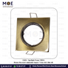 Downlight / Spotlight MR16 Frame Bronze Recessed Adjustable Square 7.5cm | KG-206