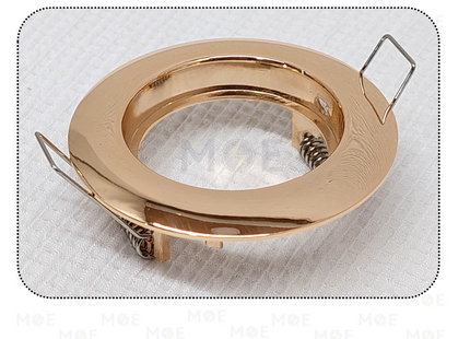 Orient Downlight / Spotlight MR16 Frame Gold Recessed Fix Circular 6cm | AK112 | سبوت فارغ مدور مخفي ذهبي ثابت