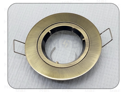 OB Downlight / Spotlight MR16 Frame Bronze Recessed Fix Circular 6cm | 785 | سبوت فارغ مدور مخفي برونز ثابت مع سيغمون