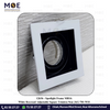 Downlight / Spotlight MR16 Frame White Recessed Adjustable Square Trimless 9cm | KG-701