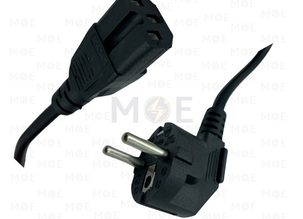 Suoer Power Cord Female IEC C13 3x0.75mm 10A 250V 1.5mt | B08020016 | كابل باور مع فرزة