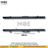 CuperLight LED Light Fixture Wall Washer IP65 Gray AC 100-265V IP65 RGB 24W 100cm | CQ01 RGB | شاسي ليد مطرية رمادي ضو ملون اخضر و احمر و ازرق