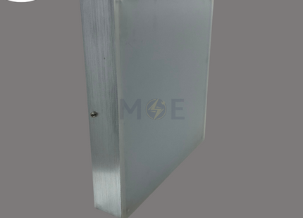 CuperLight LED Downlight/ Panel Light Chrome Ceiling Surface Mounted Square Daylight 6000K 26x26cm 45W | TH-45W | سبوت ليد مربع ظاهر كروم/فضي دايلايت