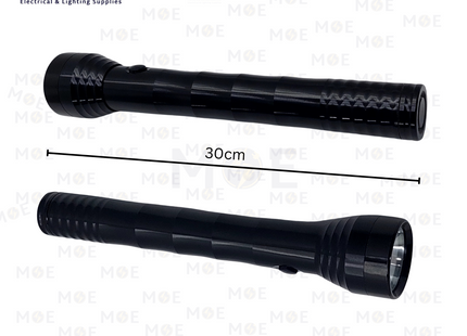 3xD LED Torch Big Size Black | انتريك ليد يدوي مقبض طويل