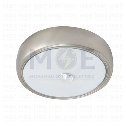 Orient LED Circular Lamp Ceiling Surface Light Chrome Daylight 18W 30cm  1094 -  غلوب سقف بلافونيه ليد مدور كروم دايلايت (1)