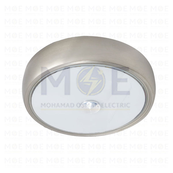 Orient LED Circular Lamp Ceiling Surface Light Chrome Daylight 18W 30cm  1094 -  غلوب سقف بلافونيه ليد مدور كروم دايلايت (1)