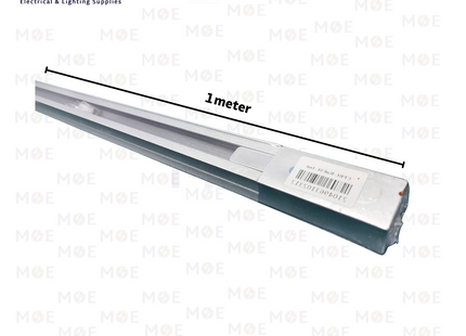Cuperlight Surface Mounted 2 Wire Track Light Rail Silver 1mt | سكة سبوت فضي