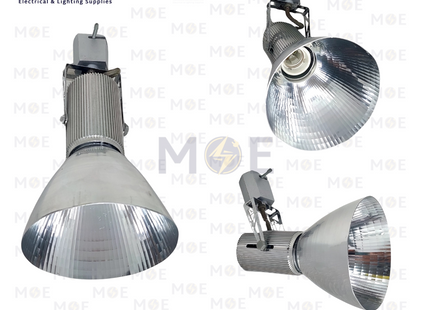 Track Light Head Spot Silver 1xE27 26x12.5cm | H677 | سبوت على سكة فارغ فضي