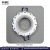 Downlight / Spotlight MR16 Frame Silver Matt 418 Recessed Fix Circular Aluminium +Strass 5.5cm | KG-418