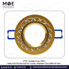 Downlight / Spotlight MR16 Frame Sandy Gold Matt Recessed Fix Circular Aluminium 5.5cm | 8003