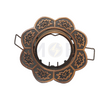 Greenlite Downlight / Spotlight MR16 Frame Antique Red Recessed Adjustable Circular Flower Shape 7cm | J-509