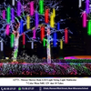 Meteor Shower Rain LED Light String Light Multicolor 7 Color 540L 12V 4mt 10 Tubes