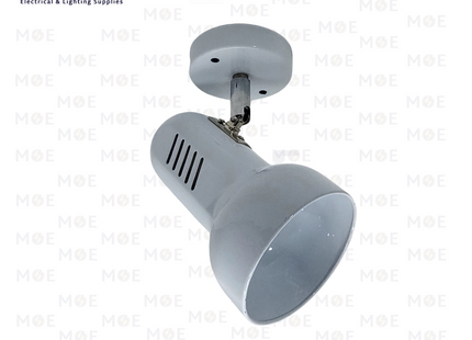 Surface Adjustable Spotlight White E27 R80 13cm | سبوت ظاهر متحرك ابيض