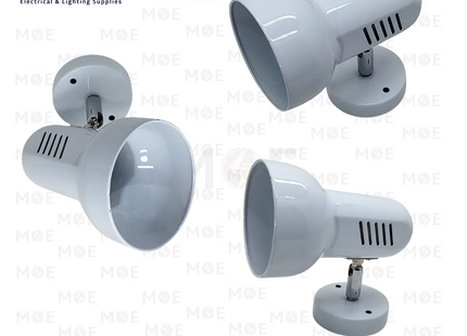 Surface Adjustable Spotlight White E27 R80 13cm | سبوت ظاهر متحرك ابيض