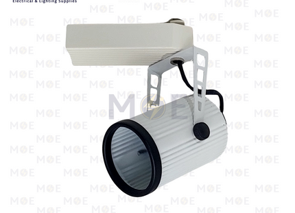 Orient Track Light Head Spot White/Black MR16 9x5cm | H615 | سبوت على سكة فارغ ابيض/اسود