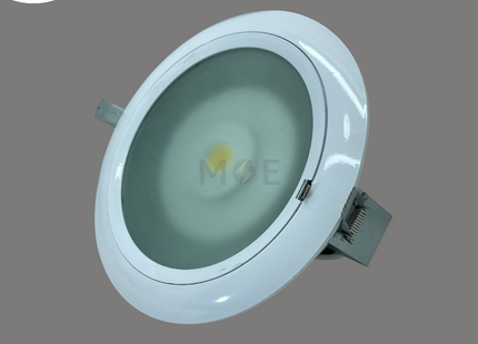 Cuperlight LED COB DownLight/Panel Light White Flush Circular Spot Warmwhite 20.5cm 25W | KG-904 25W | سبوت ليد مدور مخفي ابيض ورم وايت