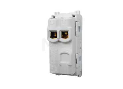 Sanshe Sharm 1way Switch Flat white 1P | SH-1101 مفتاح مفرد مسح ابيض