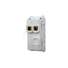 Sanshe Sharm 1way Switch Flat white 1P | SH-1101 مفتاح مفرد مسح ابيض