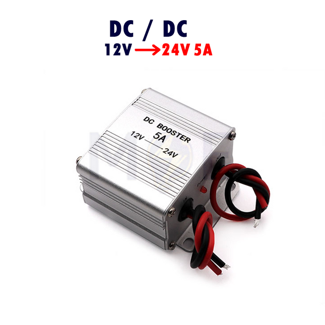 Transformer/Converter Step Up DC/DC 12V to 24V 5A 100W | 1224-100