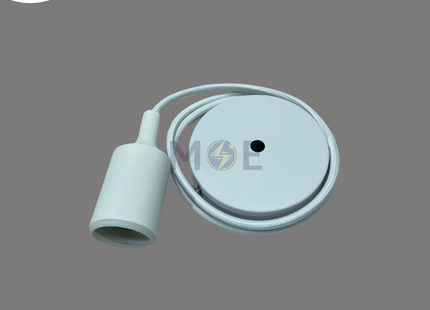 Cuperlight Pendant Light Lampholder White 1mt E27 | PD002 | تنزيلة دوي مفردة ابيض
