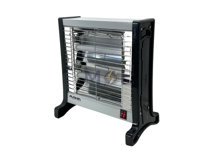 RAMA Remaz Electric Quartz Heater (2x225W) 450W | 450ZE | دفاية شمعتين