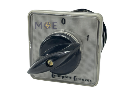 Crompton Greaves On-Off Switch 0-1 3P 25A 60x60mm | SG 241 | مفتاح سلفرتور