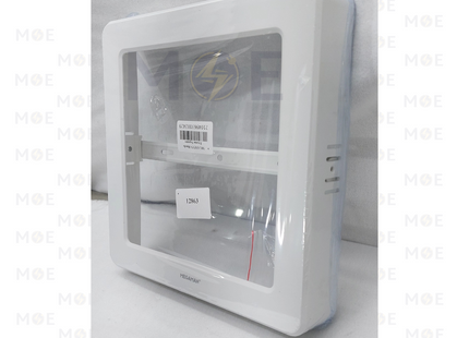 Megaman Square Frame For Recessed Downlight / Panel Light White For MQTL1119F24W 23x23cm | كادر مربع ظاهر للسبوت المخفي ابيض