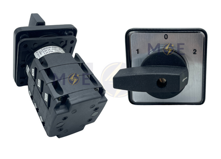 Crompton Greaves Change-Over Switch 1-0-2 3P 25A 48x48mm | RT25 | مفتاح سلفرتور