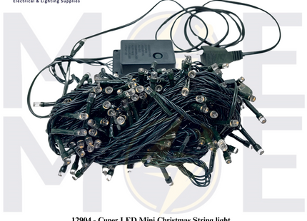 Cuper LED Mini Christmas String light WarmWhite 003-25 200L 220V | 003-25 | حبل ليد زينة اخضر ضو ورم وايت مع تطويلة
