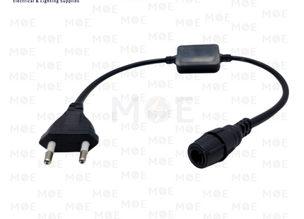 LED Neon Strip Light Power Adapter Plug for transparant 6A | وصلة ترانس ستريب ليد نيون لنبريش ليد شفاف مبروم