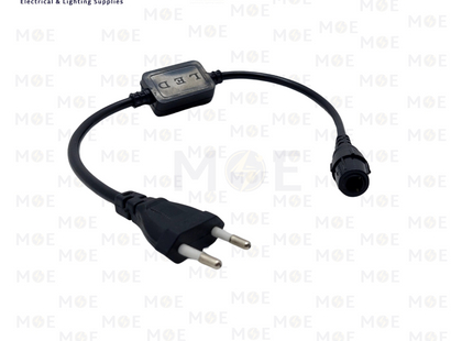 LED Neon Strip Light Power Adapter Plug for transparant 6A | وصلة ترانس ستريب ليد نيون لنبريش ليد شفاف مبروم