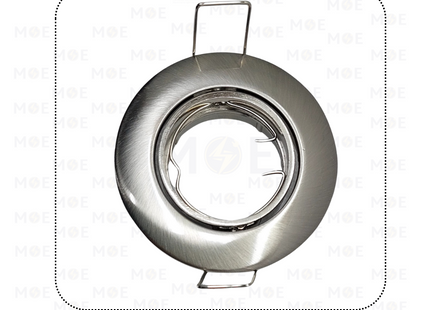Orient Downlight / Spotlight MR16 Frame Chrome Recessed Adjustable Circular MR11 5.5cm | WL-112SN | سبوت فارغ مدور مخفي كروم متحرك