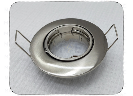 Orient Downlight / Spotlight MR16 Frame Chrome Recessed Adjustable Circular MR11 5.5cm | WL-112SN | سبوت فارغ مدور مخفي كروم متحرك