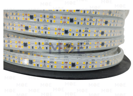 Megaman IP65 LED Strip Light Double Cool White Cut: 5cm 15W/mt 220V 2835 240Led | YTSLX04 | ستريب ليد مجوز كول وايت