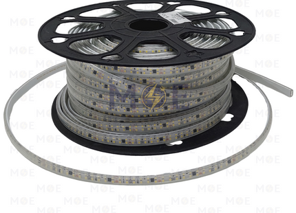Megaman IP65 LED Strip Light Double Daylight Cut: 5cm 15W/mt 220V 2835 240Led | YTSLX04 | ستريب ليد مجوز دايلايت