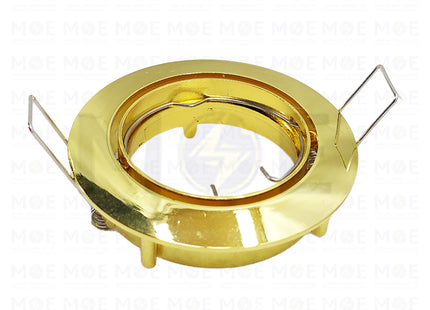 Orient Downlight / Spotlight MR16 Frame Gold Recessed Adjustable Circular 6cm | WL-101 | سبوت فارغ مدور مخفي ذهبي متحرك