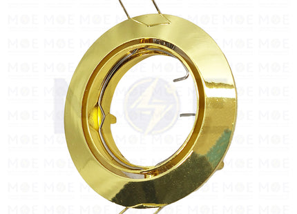 Orient Downlight / Spotlight MR16 Frame Gold Recessed Adjustable Circular 6cm | WL-101 | سبوت فارغ مدور مخفي ذهبي متحرك