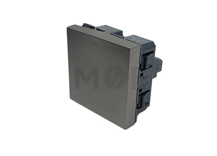 Legrand Arteor 2Way Switch Magnesium 250V 10A 2Mod. | 011572535 مفتاح دركسيون مغنيسيوم
