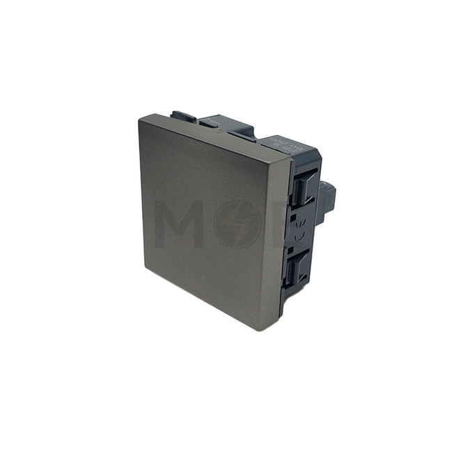 Legrand Arteor 2Way Switch Magnesium 250V 10A 2Mod. | 011572535 مفتاح دركسيون مغنيسيوم