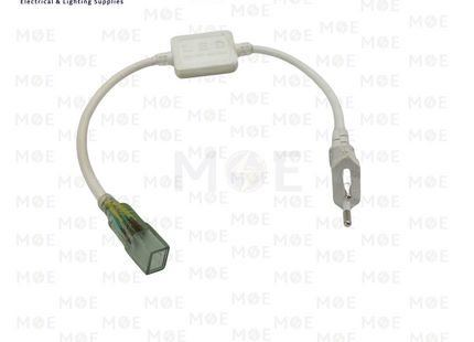 LED Strip Light EU Power Adapter Plug For Single RGB 10mm 60LED | وصلة ستريب ليد مفرد