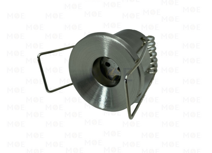 Orient Pin Downlight / Spotlight Frame Chrome Flush Circular Spot G4 2.5cm | WL-134 | سبوت بين فارغ مدور مخفي كروم