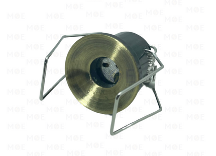 Pin Downlight / Spotlight Frame Bronze Flush Circular Spot G4 2.5cm | KG-603 | سبوت بين فارغ مدور مخفي برونز