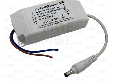 LED Driver for Spot AC 200-240V DC 63-84V 300mA 25W | DCC24300E-C20 | ترانس ليد سبوت